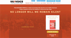 Desktop Screenshot of manyfaces1voice.org